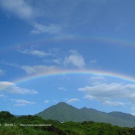 屋久島は「虹の島」。